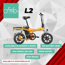 Fiido L2 Electric Folding Bike 20Ah