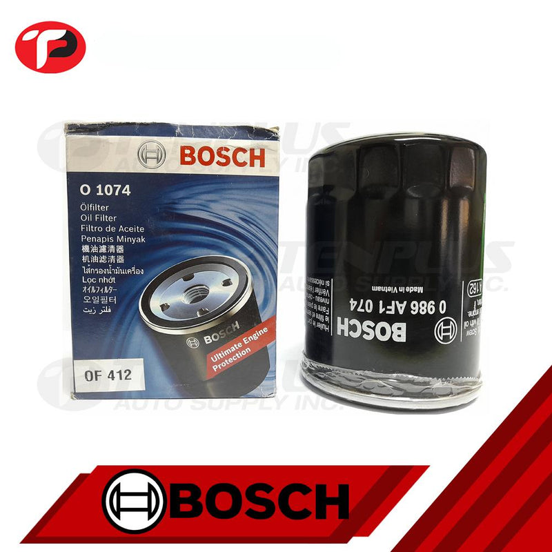 Bosch Oil Filter Isuzu NKR; 4JG2/4JB1; Trooper 4JX1 (C-412)