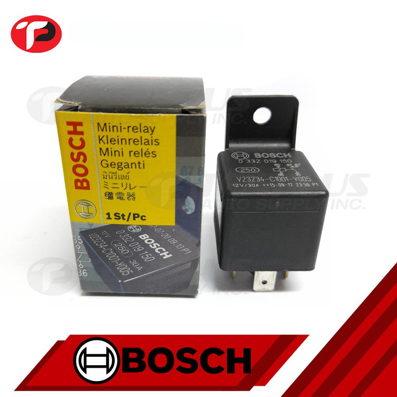 Bosch Auto Mini Relay 12V 30A 5 PIN TenPlus Auto Supply bosch-auto-mini-relay-12v-30a-5-pin-tenplus-auto-supply