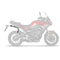 SHAD Side Bracket 3P System Yamaha Tracer (2015)